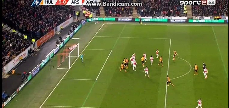 Hull City goal disallowed - Hull City vs Arsenal 08-03-2016