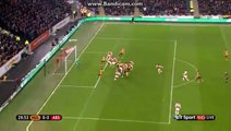 Hull city disallowed Goal (offside) Hull City vs Arsenal - FA Cup 08.03.2016