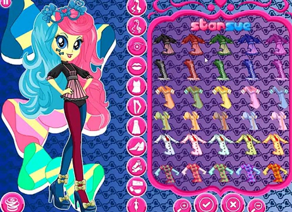 My Little Pony Sweetie Drops Rocking Style Dress Up Game best baby
