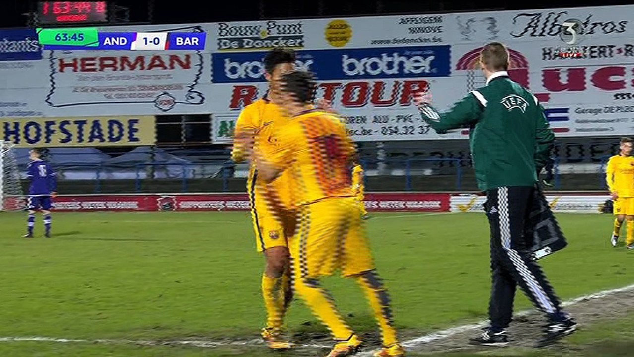 RSC Anderlecht - FC Barcelona (UYL, second half)
