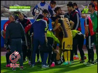 إصابة خطيرة للاعب الجيش
