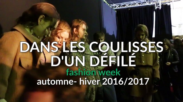 Dans les coulisses de la fashion week de Paris