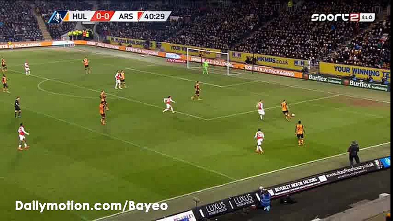 Olivier Giroud Goal HD - Hull City 0-1 Arsenal - 08-03-2016 FA Cup