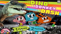 THE AMAZING WORLD OF GUMBALL DINO DONKEY DASH GAMES