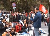 Roma: carica con idrante al presidio per sgombero ex Telecom Bologna