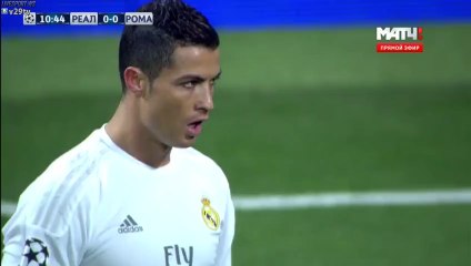 Cristiano Ronaldo Amazing Free-Kick HD - Real Madrid 0-0 AS Roma 08.03.2016