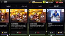 INSANE NFL HONORS PLAYER PULL!!! | Madden Mobile Pack Opening