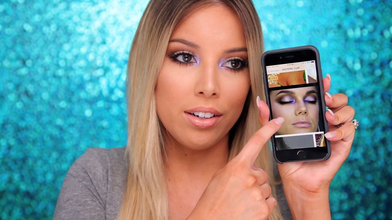 Smokey Eyes with a Pop of Color _ Lustrelux (10...
