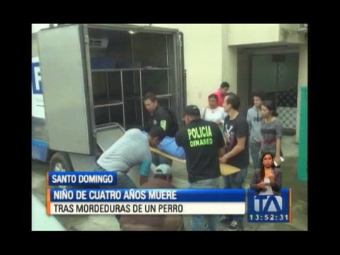 Niño de cuatro años muere tras mordedura de perro