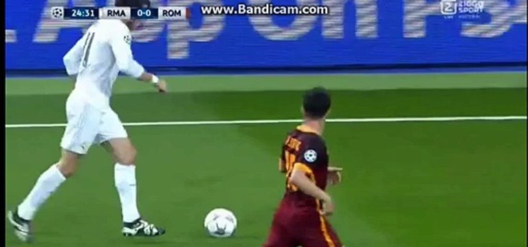 Zinedin Zidane Gets Injured | Real Madrid - AS Roma 08.03.2016 HD