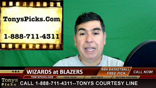 Portland Trailblazers vs. Washington Wizards Free Pick Prediction NBA Pro Basketball Odds Preview 3-8-2016