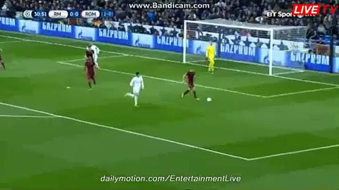 Cristiano Ronaldo Fantastic SKILLS & SHOOT Real Madrid 0-0 AS Roma
