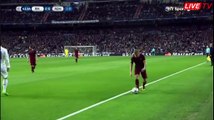 Mohamed Salah Another good chance  - Real Madrid 0-0 Roma 08.03.2016