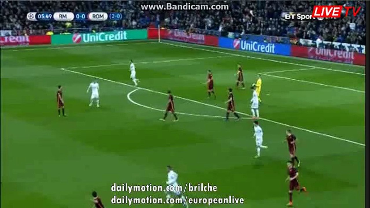1st Half Highlights _ Real Madrid 0-0 AS Roma UCL 08.03.2016 HD