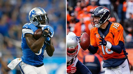 Peyton Manning and Calvin Johnson's top skills and traits
