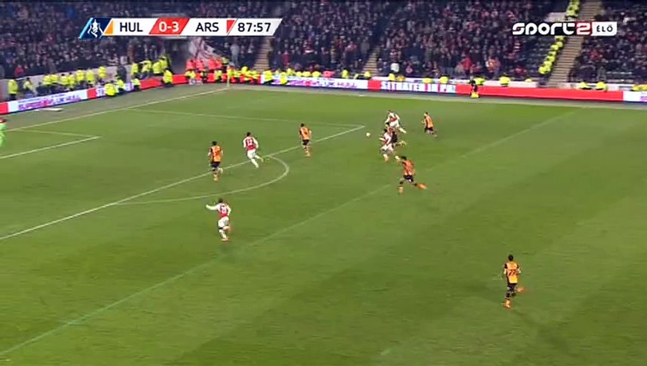 Theo Walcott Goal HD - Hull City 0-4 Arsenal - 08-03-2016 FA Cup