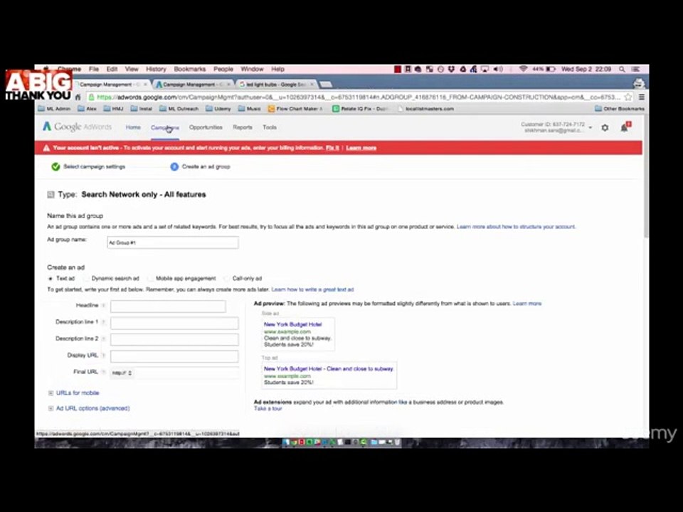 802 Delivery Method How Quickly You Want To Show Your Ads - Google AdWords For Beginners