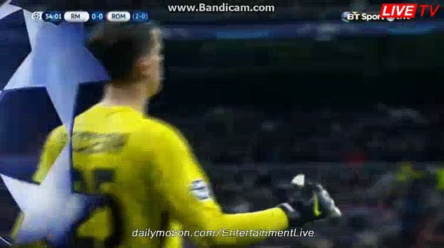 Cristiano Ronaldo Incredible MISS - Real MAdrid 0-0 AS Roma