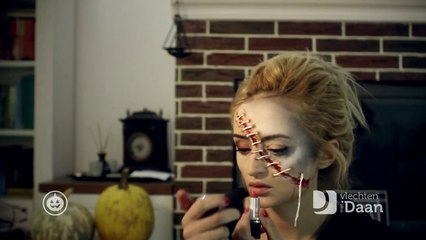 Half Glam - Half Zombie Halloween Tutorial