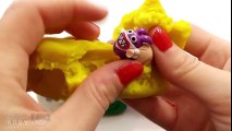 6 Funny Play-Doh Surprise Toys Ice Cream Unboxing - Hello Kitty Spider-Man Peppa Pig