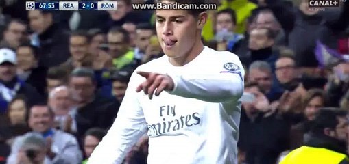 James Rodriguez Goal HD Real Madrid 2-0 Roma 08-03-2016