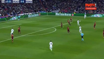 Cristiano Ronaldo Goal - Real Madrid 1 - 0 AS Roma - 08-03-2016 HD