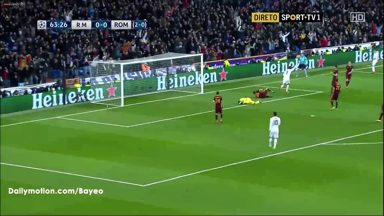 Cristiano Ronaldo Goal HD - Real Madrid 1-0 AS Roma - 08-03-2016