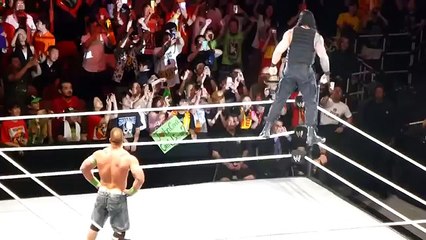 JOHN CENA VS. ROMAN REIGNS  LIVE TOKYO JAPAN - STREET FIGHT WWE