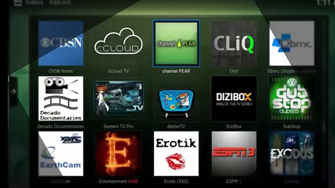 HOW TO INSTALL Channel PEAR ADDON IPTV 2016 for SMC KODI REVIEW