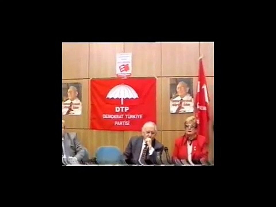 057  TBMM  Cindoruk- berlin 1998 DTP açılış merasimi - recep ordu