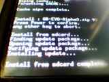 Android 2.3 Gingerbread running on the HTC EVO 4G on the first day of AOSP!