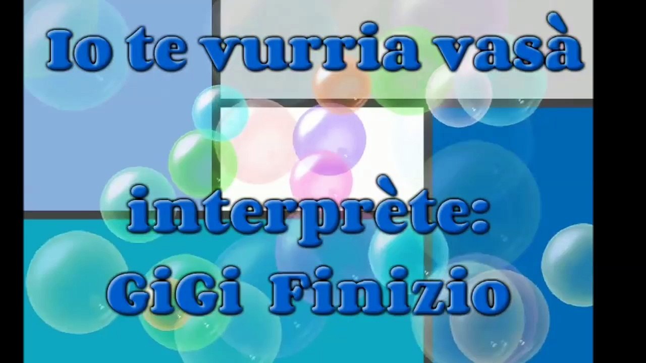 I'te Vurria Vasa.  Piano et arrangements André Caron