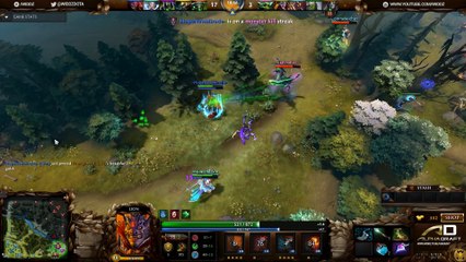 Miracle- 8000MMR INCREDIBLE Carry Lion gameplay DOTA 2