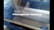 Automatic roll cutter or slitter for textiles, nonwoven, fiberglass fabric rolls. Tapes & ribbons.