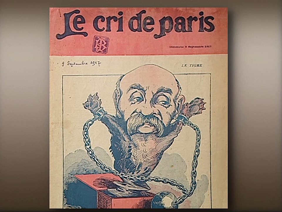 Clemenceau sur le front