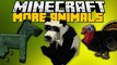 Minecraft: MORE ANIMALS MOBS MOD (Big Golem, Ostrich & Jellyfish) Mod Showcase