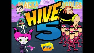 Teen Titans Go - Cool Funny Game Episode: Cyborg 5 Hive