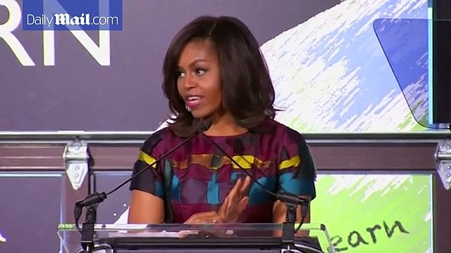 Michelle Obama honors 'strength and grace' of Nancy Reagan