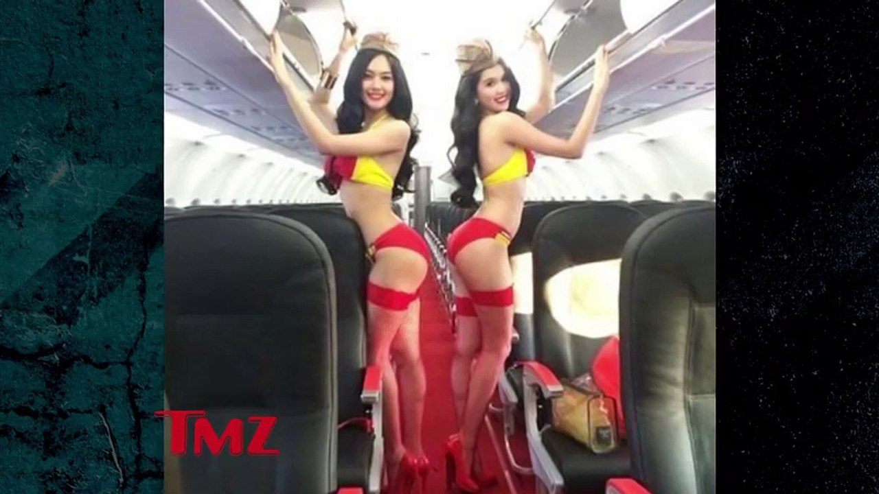 Flight Attendants In Lingerie?!