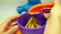 Play Doh Cookie monster Sesame Street playdough playset monstruo galletas