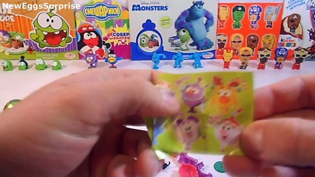 СМЕШАРИКИ Киндер Сюрприз / Smeshariki Surprise Eggs / Kikoriki, GoGoRiki,
