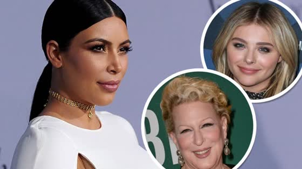 Kim Kardashian streitet mit Bette Midler und Chloe Grace Moretz