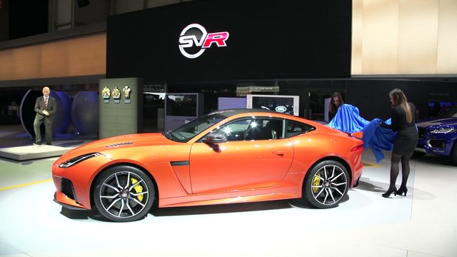 Geneva 2016: Jaguar F-Type SVR World Premiere from Jaguar Land Rover | Motor Show | Auto| English