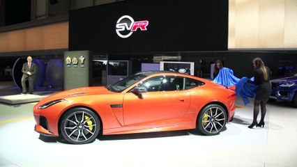 Geneva 2016: Jaguar F-Type SVR World Premiere from Jaguar Land Rover | Motor Show | Auto| English