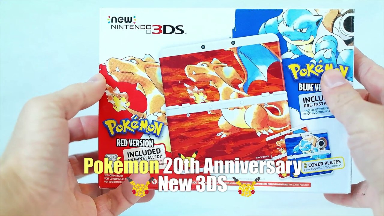 Pokémon 20th Anniversary New Nintendo 3DS Bundle | Time to Revisit Kanto!