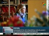 España: movimientos de izquierda son blanco de ataques mediáticos