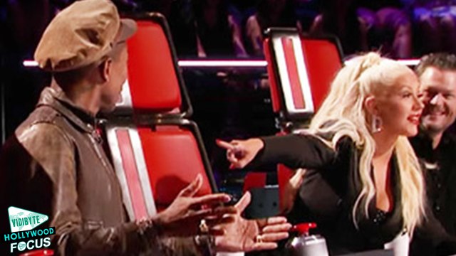 Christina Aguilera Duets With Joe Maye During “The Voice” Blind Audition