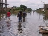 Inundaciones en Milagro continúan