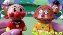 アンパンマン おもちゃアニメ キネティックサンドでお城を作ろう！ Toy Kids トイキッズ animation anpanman テレビ 映画
