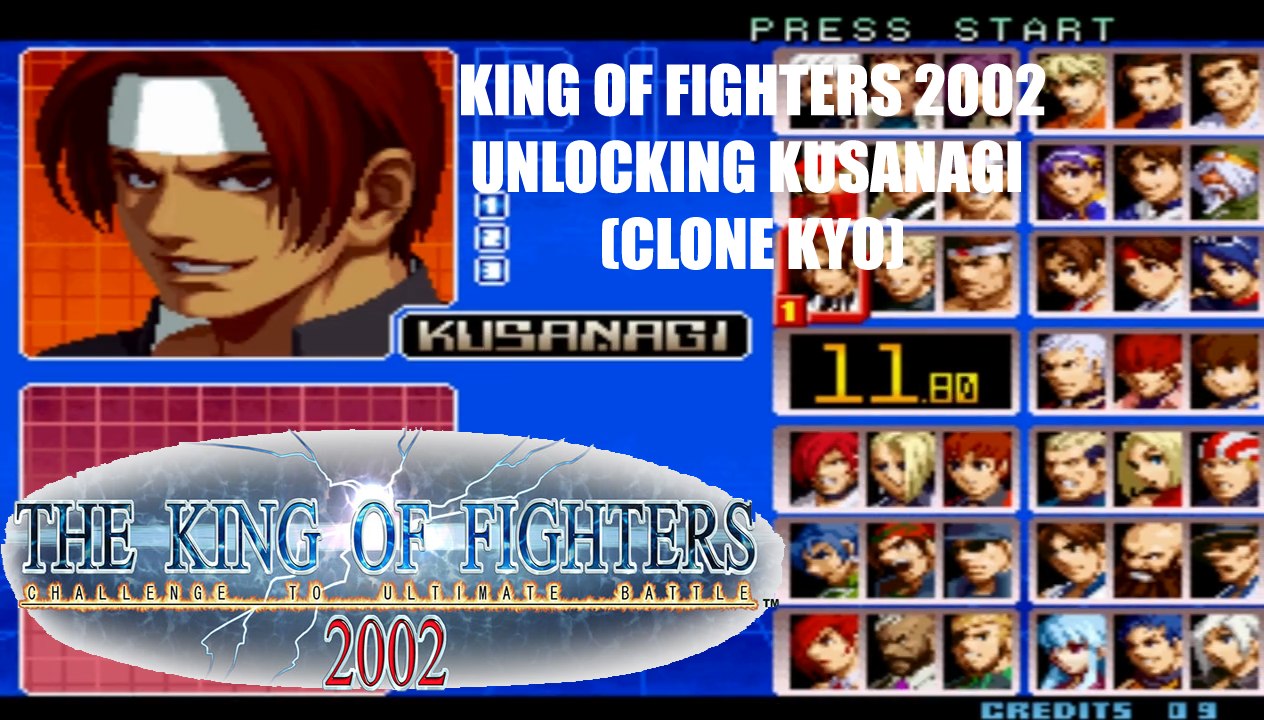 King of Fighters 2002 - Unlocking Kusanagi